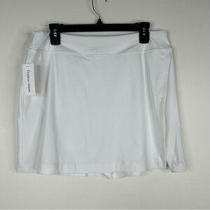 NWT Outdoor Voices White Court Skort with Slit